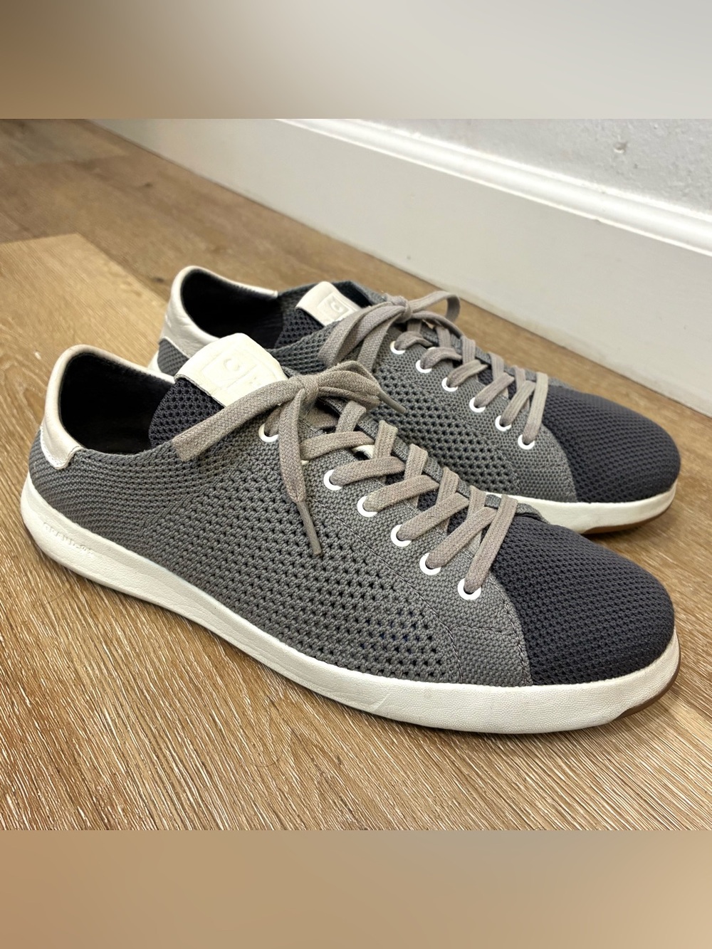 Cole Haan Men's GrandPrø Tennis Stitchlite Sneakers Lightweight Gray Men’s 9